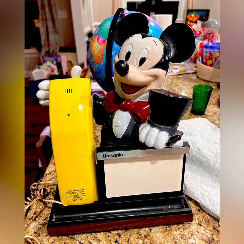 Unisonic Disney Mickey phone- Collectors Item